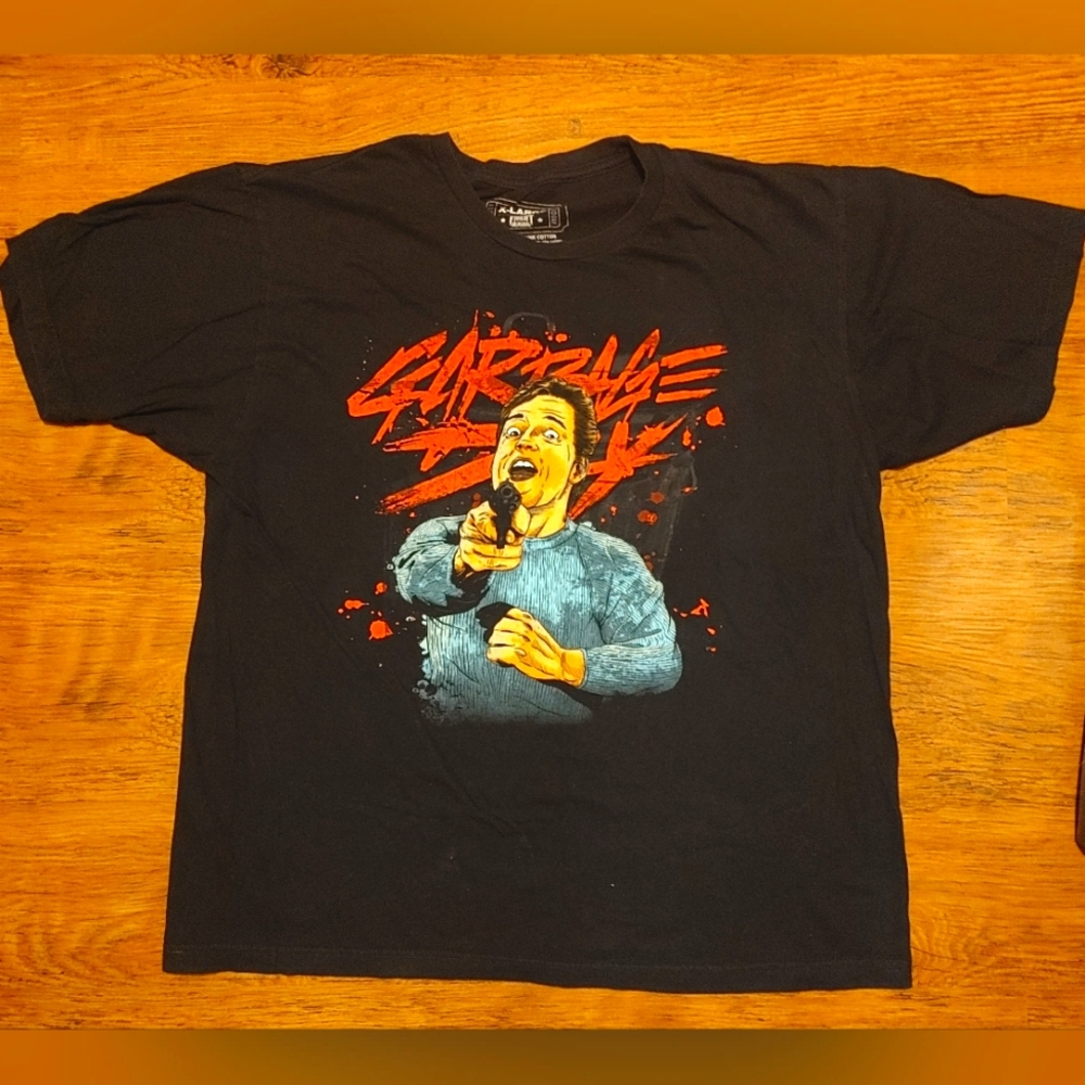 🎅 Silent Night Deadly Night horror film "GARBAGE DAY" killer tee shirt slash